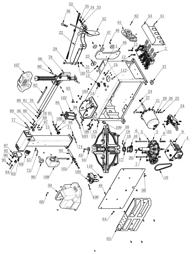 LEO L8087 Car Tire Changer - fig 19