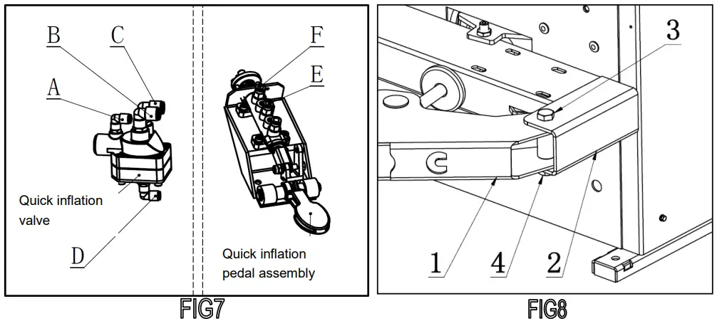 LEO L8087 Car Tire Changer - fig 6