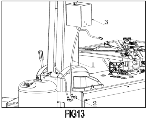 LEO L8087 Car Tire Changer - fig 9
