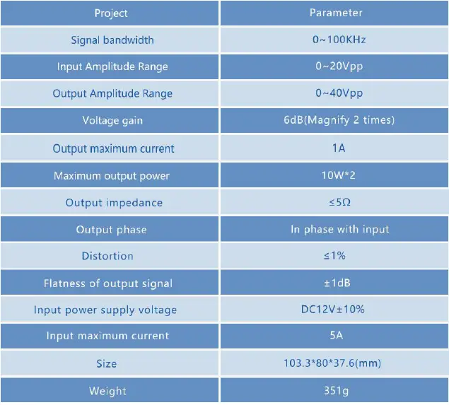 JUNTEK DPA-1698 Signal Power Amplifier-fig-1
