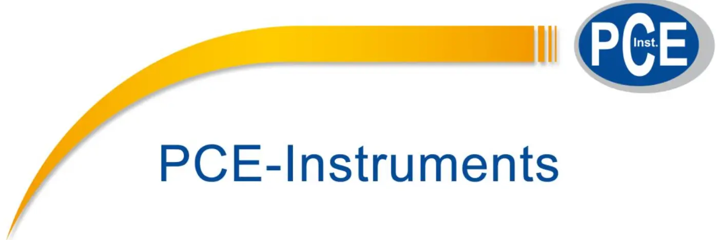 PCE-TG 75, PCE-TG 150 Thickness Gauge LOGO