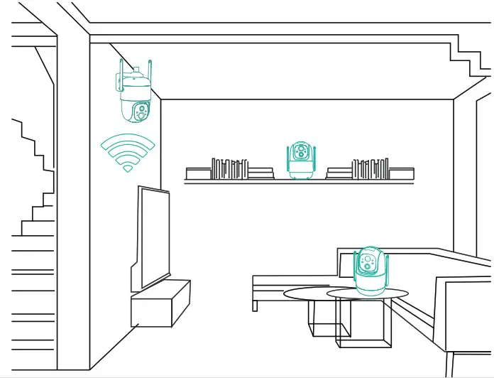 ADDS 2AUDF CQ12Y Smart PTZ Battery Camera - Install the camera 2