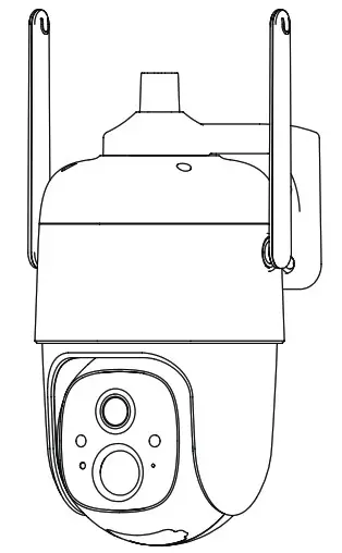 ADDS 2AUDF CQ12Y Smart PTZ Battery Camera - cover