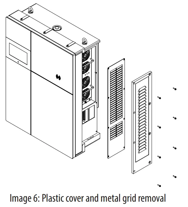 BE-D Series SCAME Electric Car Charging Station - Plastic cover
