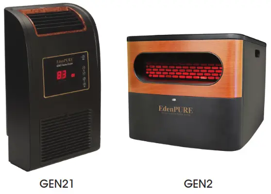 EdenPURE GEN21 Infrared Heater and Cooler