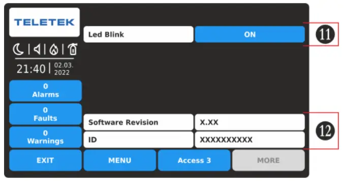 TELETEK Natron WE A Electronics - Alarm 1
