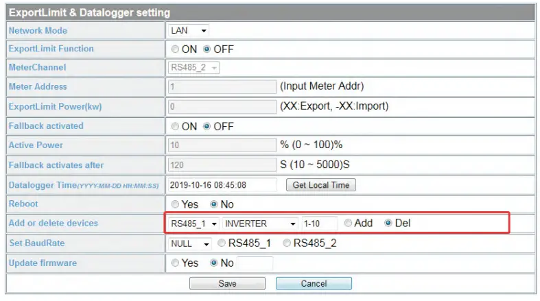 GROWATT SEM D Smart Energy Manager  - Divice 12