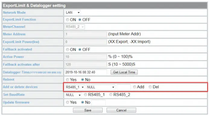 GROWATT SEM D Smart Energy Manager  - Divice 6