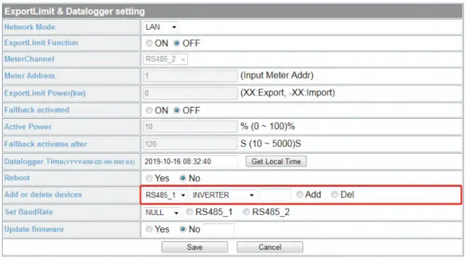 GROWATT SEM D Smart Energy Manager  - Divice 7