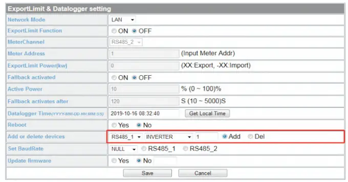 GROWATT SEM D Smart Energy Manager  - Divice 8