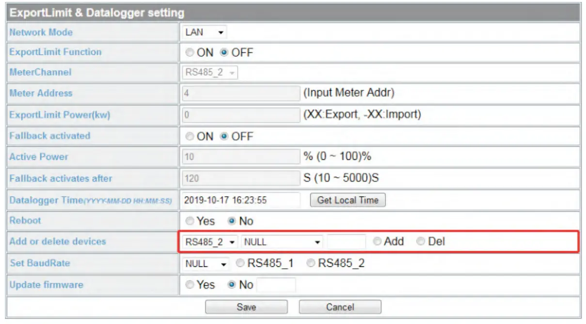 GROWATT SEM D Smart Energy Manager  - Divice