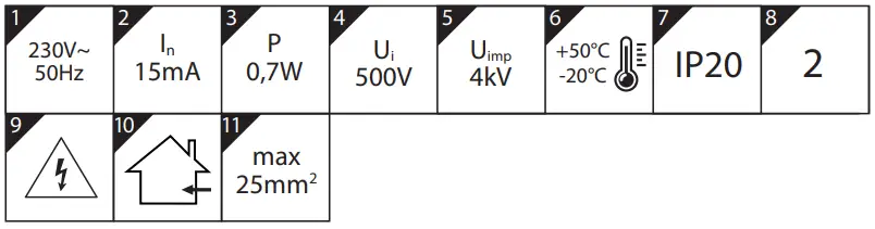 Bemko SL7 Control Light - fig 2