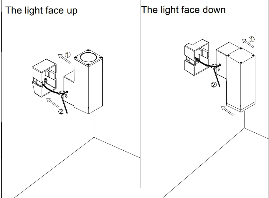 HALCYON EX160 Exterior One Way LED Column Spot Light - fig 5