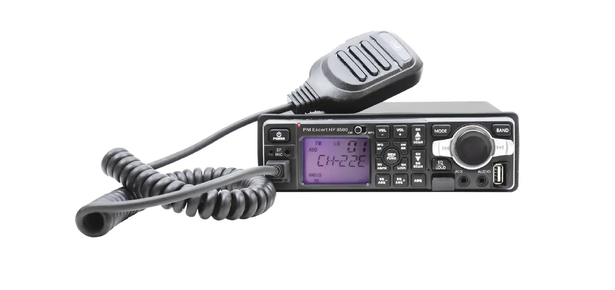 Pni Escort Hp 8500 Cb Radio And Mp3 Player User Manual