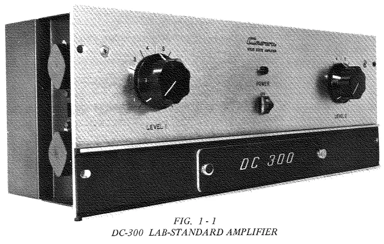 CROWN DC300 Amplifier Leads The Solid-State -