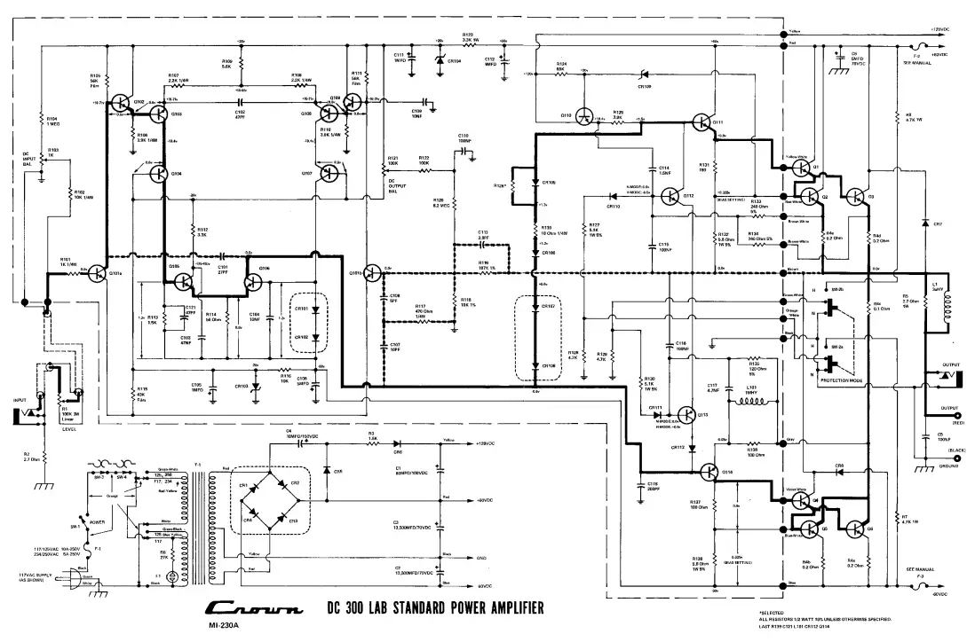 CROWN DC300 Amplifier Leads The Solid-State - fig 30