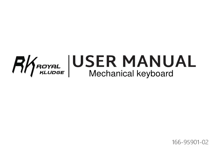 ROYAL KLUDGE RK-H87 Mechanical Keyboard User Manual