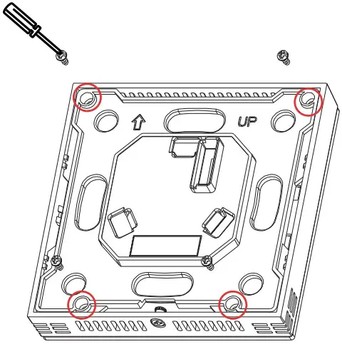 Honeywell B3240B U TB3 Series Communicating Thermostats - BATTERY REMOVAL 4