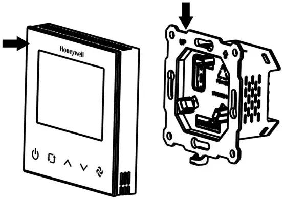 Honeywell B3240B U TB3 Series Communicating Thermostats - Thermostat 5