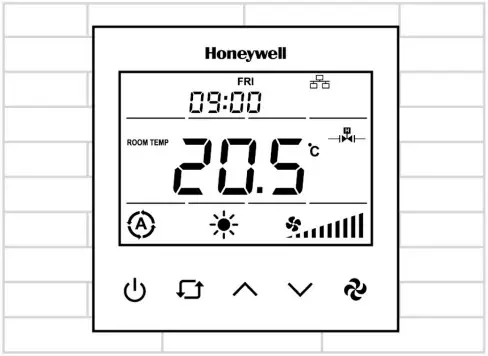 Honeywell B3240B U TB3 Series Communicating Thermostats - Thermostat 7