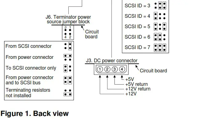 Seagate ST3390N SCSI Interface Drive - Attaching cables 2