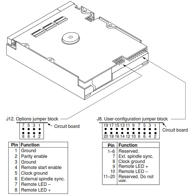 Seagate ST3390N SCSI Interface Drive - Attaching cables 3