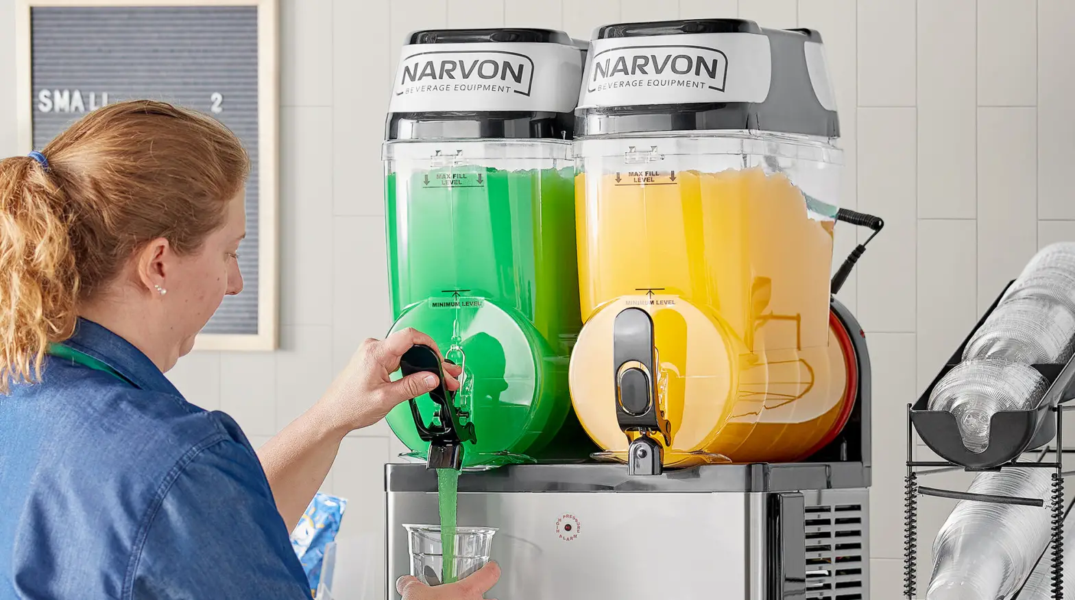 Narvon 378sm2 Double 3 Gallon Pourover Granita User Manual