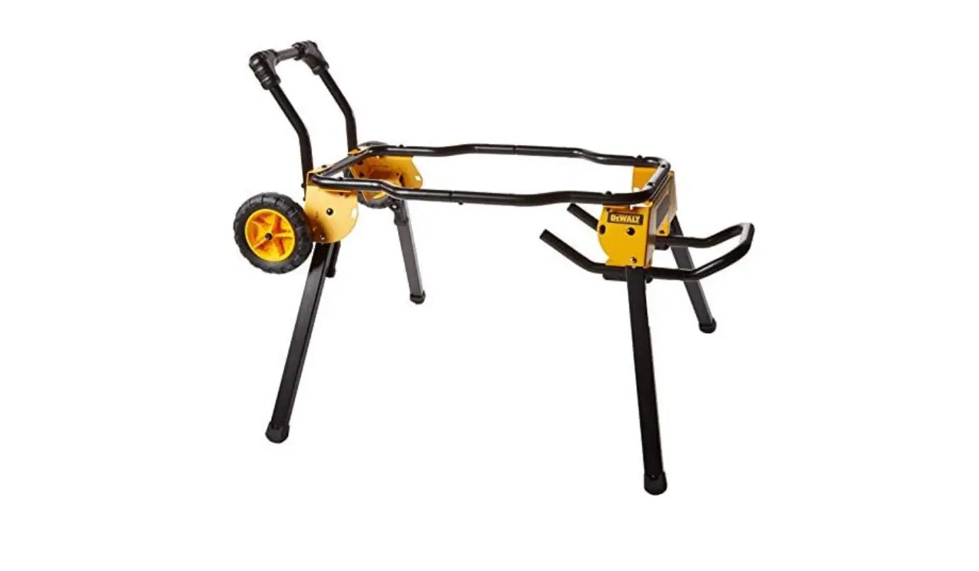 Dewalt Dwe74911 Rolling Jobsite Table Saw Stand Instruction Manual