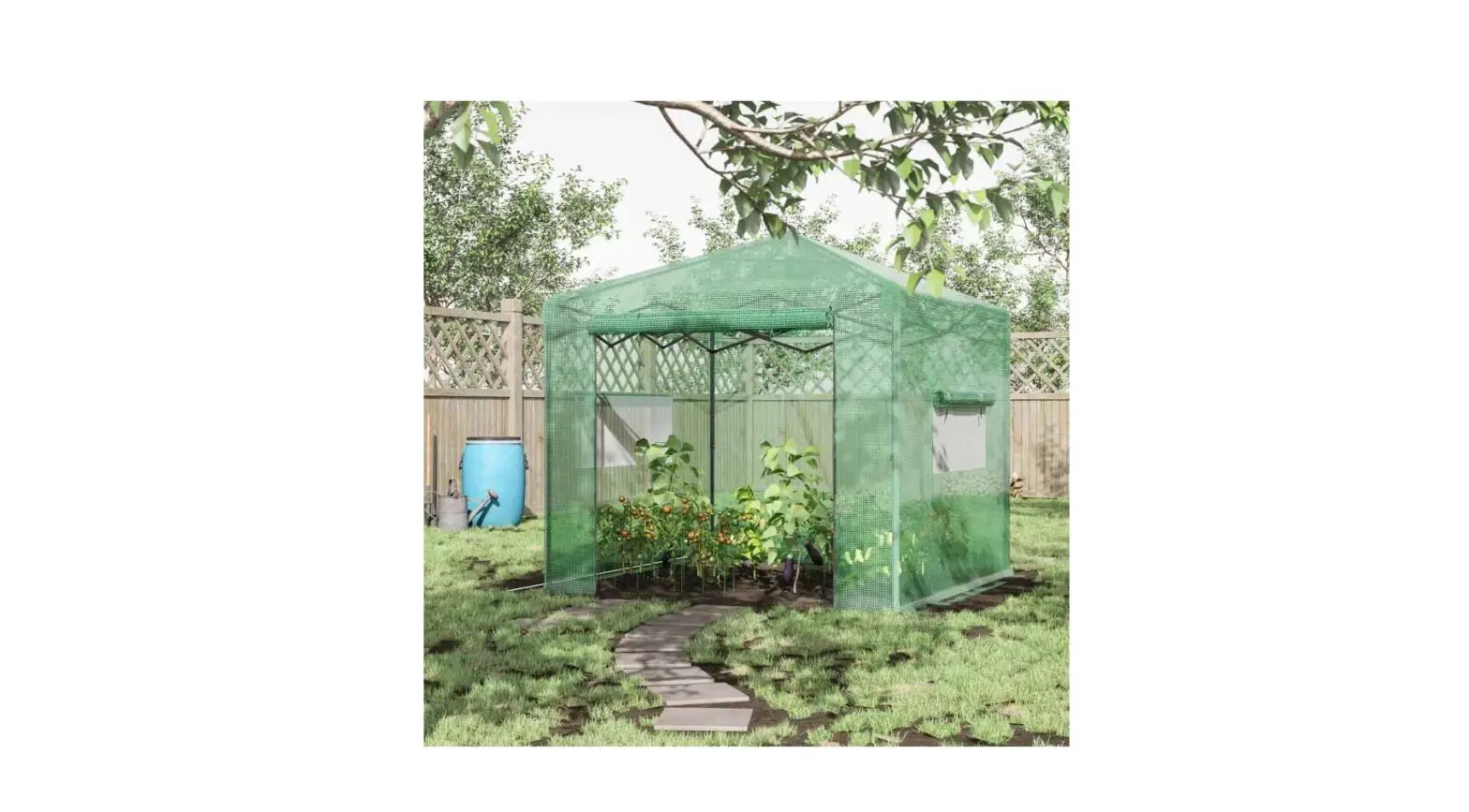 Outsunny 845-414 Foldable Walk In Greenhouse User Guide Outsunny 845-414 Foldable Walk In Greenhouse User Guide