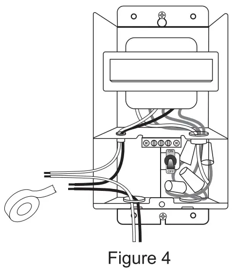 dewenwils HOSL05C 300W Pool Light Low Voltage Transformer - Voltage Wiring