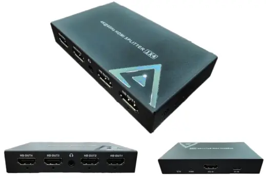 ANGUSTOS AVS H104K3 HDMI 4K Splitter - content