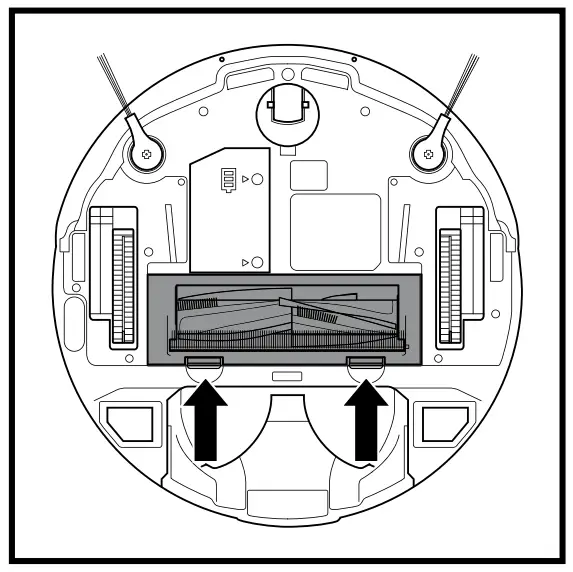 brush roll access door