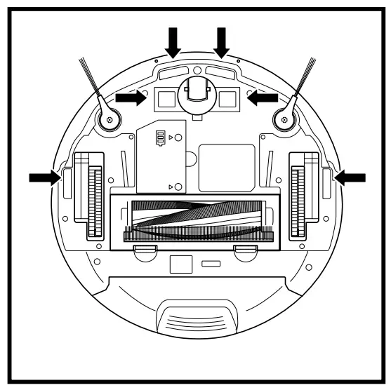 brush roll access door