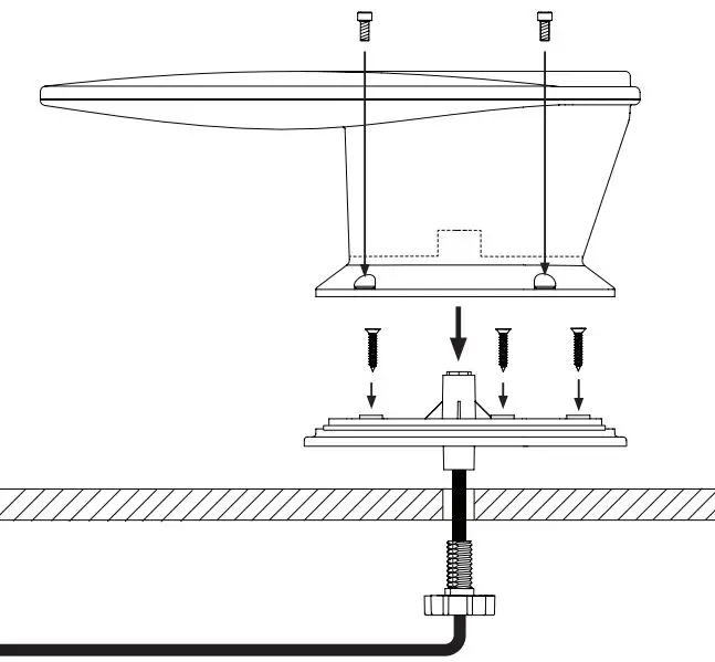 MAXVIEW B2414 Gazelle Pro Omnidirectional UHF Mobile TV Aerial-fig3
