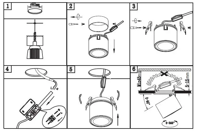 TRIO-652910131-Taurus-LED-Matt-White-Light-Ceiling-Spot-FIG-2