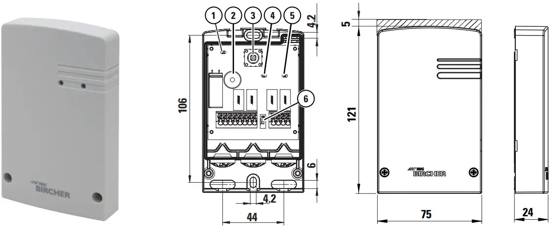 BBC BIRCHER XRF-R.2 Dual Channel Wireless Receiver