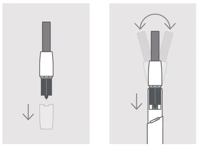 iqos originals duo kit slate - rotating head1