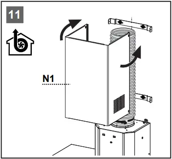 BLAUPUNKT 5DB69753 Extractor Hood B11