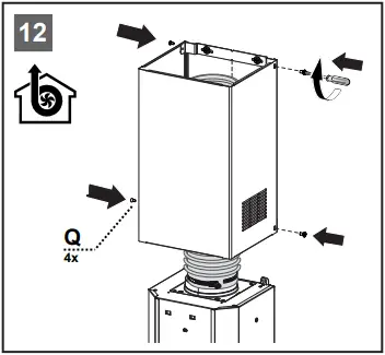 BLAUPUNKT 5DB69753 Extractor Hood B12