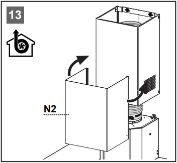 BLAUPUNKT 5DB69753 Extractor Hood B13