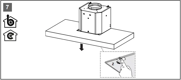 BLAUPUNKT 5DB69753 Extractor Hood B7