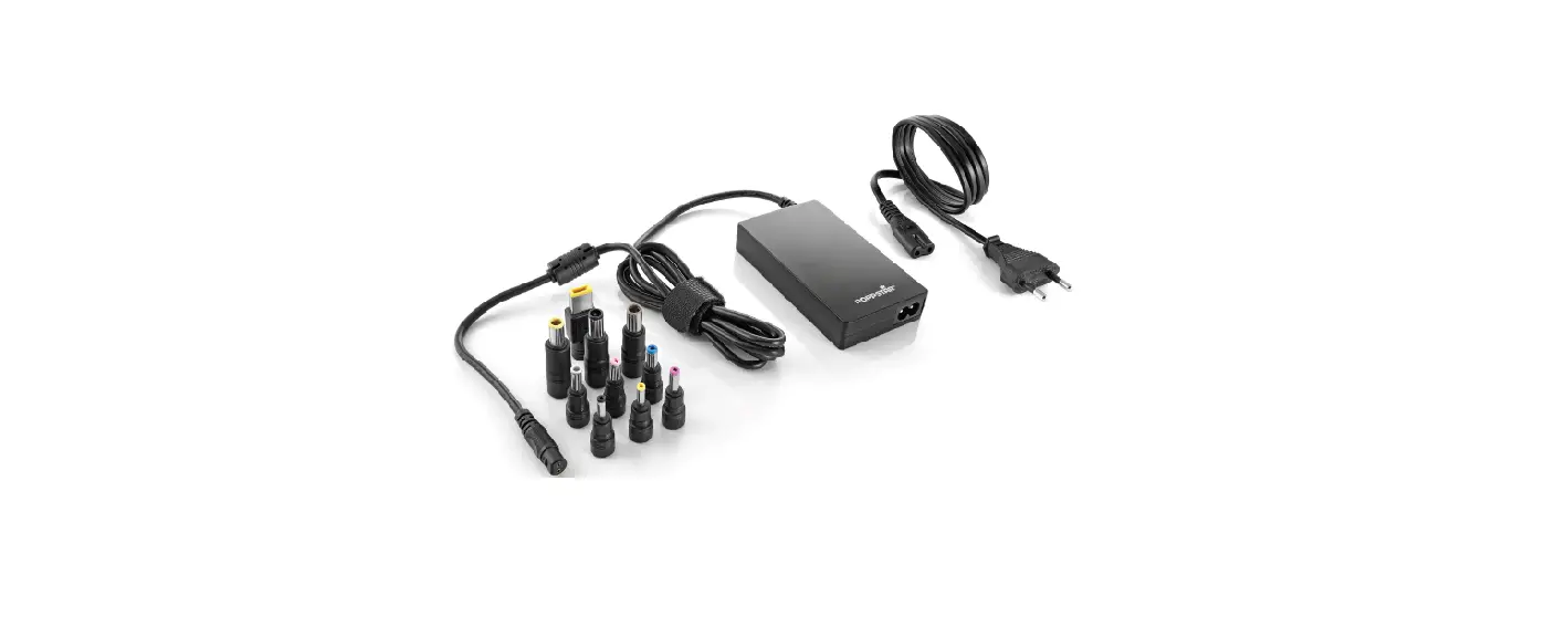 Poppstar 1010121 Universal Slim Adapter 100w Charger For Laptop Or Notebook Instruction Manual Poppstar 1010121 Universal Slim Adapter 100w Charger For Laptop Or Notebook Instruction Manual