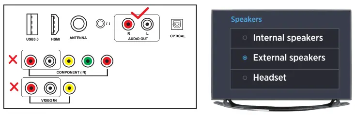 WallarGe HP005 Wireless Headphone with 5.8GHz Transmitter Charging Dock - External Speaker
