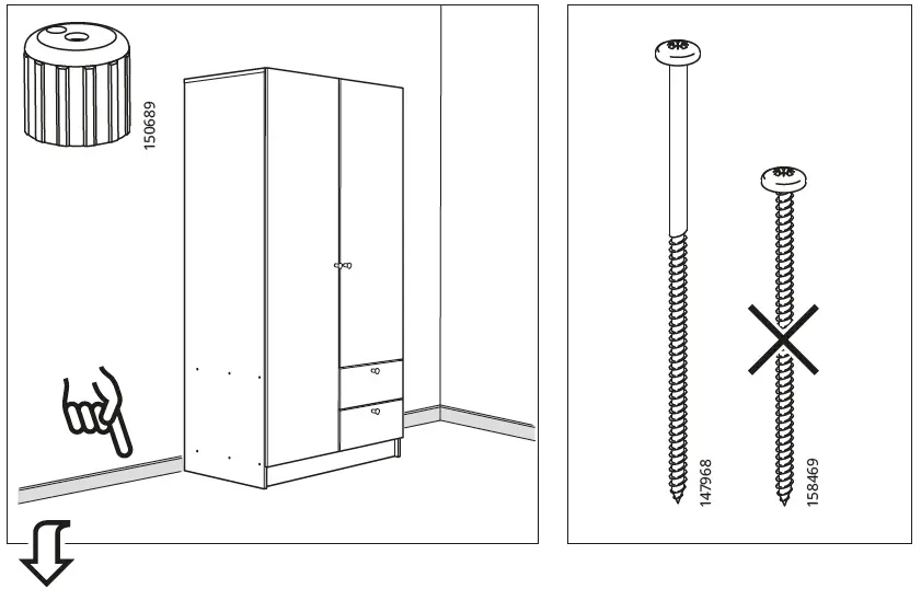 IKEA-VILHATTEN-Wardrobe-with-2-Doors-and-2-Drawers-FIG-34