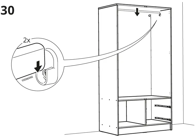 IKEA-VILHATTEN-Wardrobe-with-2-Doors-and-2-Drawers-FIG-39