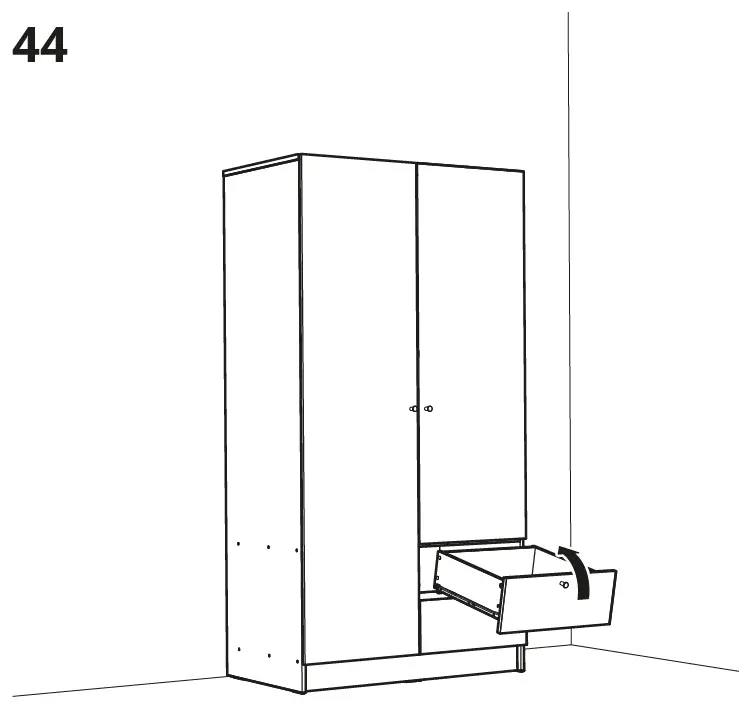 IKEA-VILHATTEN-Wardrobe-with-2-Doors-and-2-Drawers-FIG-54