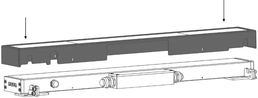 INSTALLATION OF ACCESSORIES - BLACK GLASS ADAPTOR