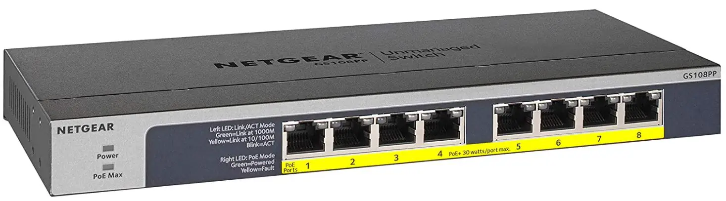 NETGEAR-GS108PP-Gigabit-Ethernet-Unmanaged-PoE-Switch-Product-Img