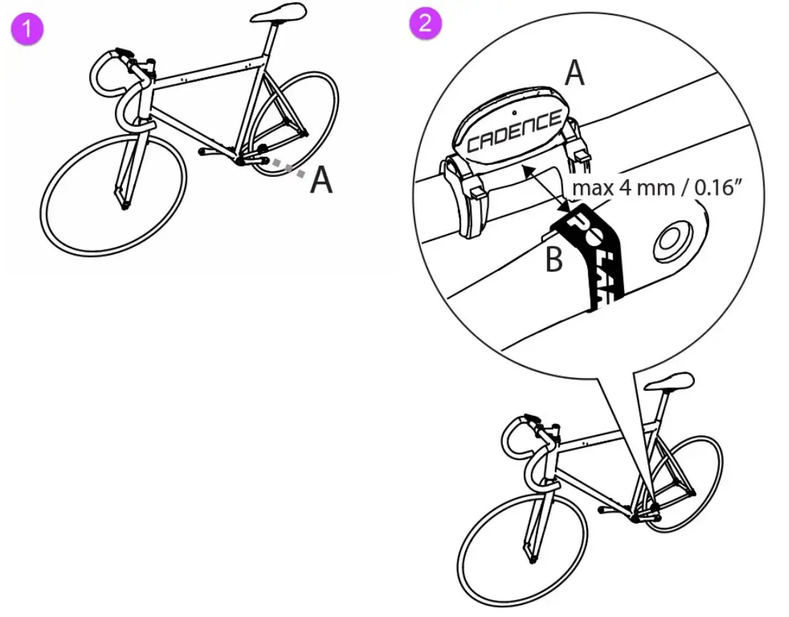Installing The Cadence Sensor