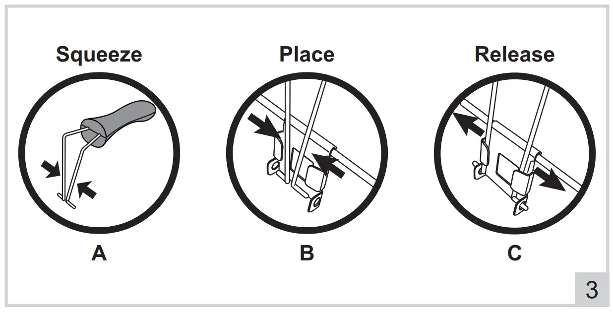 Placement of the handle